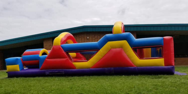 Inflatable Jumper Obstacle Course Rental for events or party Los Angeles